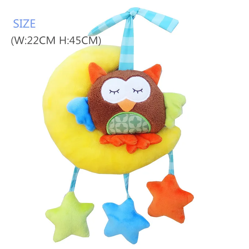 Giocattoli musicali per bambini 0-12 mesi peluche cartone animato passeggino appeso giocattolo Bebek Oyuncak Brinquedos Para Bebe