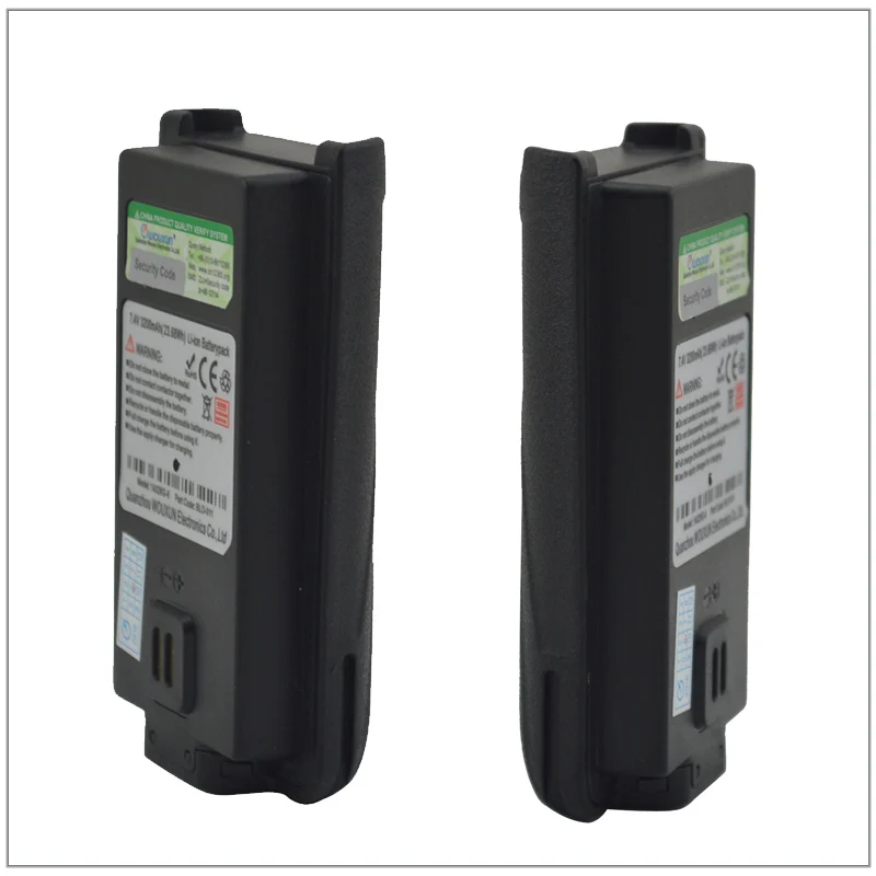 Wouxun KG828 Battery Li-ion Battery Pack 7.4V 3200mAh for Wouxun KG-828 Portable Walkie Talkie