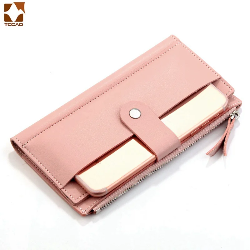 Long PU Wallet for Women, Hasp Clutch, Female Purse, Money Wallet, Female, 2024