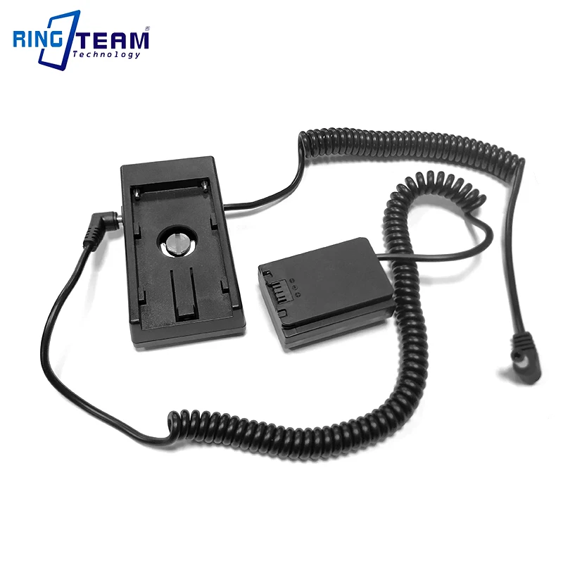 7.2V / 12V NPF Battery Plate with Coiled DC Cable + FZ100 Coupler for Sony Alpha A9 A7RM3 A7RIII A7M3 ILCE-9 Digital Camera