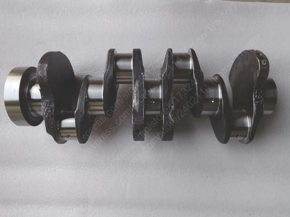 maize harvester,crankshaft with new designed 4 in/ex valves type for Foton Lovol engine 1104C-P4TAC140, parts number: T723010023