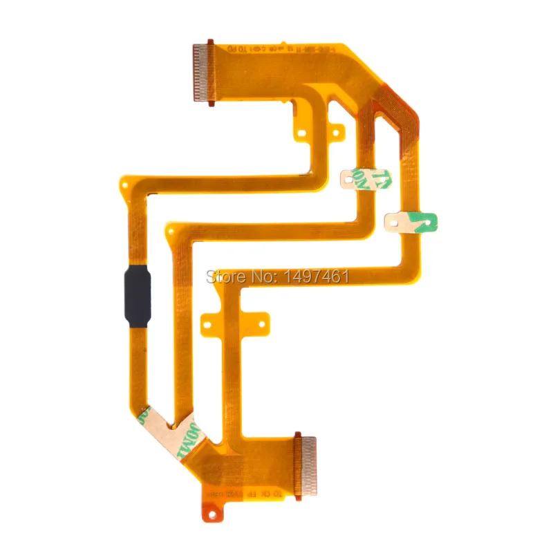 2PCS LCD hinge rotate shaft Flex Cable for Sony HDR-CX500E HDR-CX520E CX500 CX520 Video camera