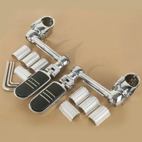 Motorcycle 22mm 30mm 35mm Branded Front Footrest Pegs for HONDA Goldwing 1800 GL 1800 Chrome