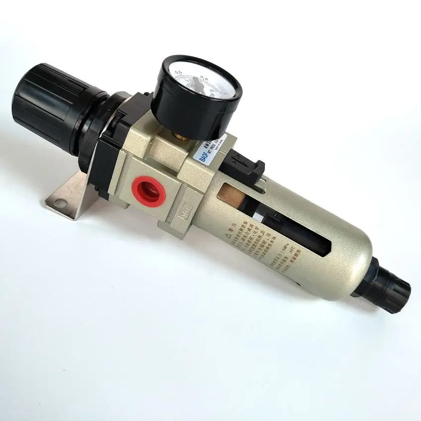 

Pneumatic Air Filter Regulator AW3000-03D 3/8'' Air Treatment Unit Automatic Drain Type