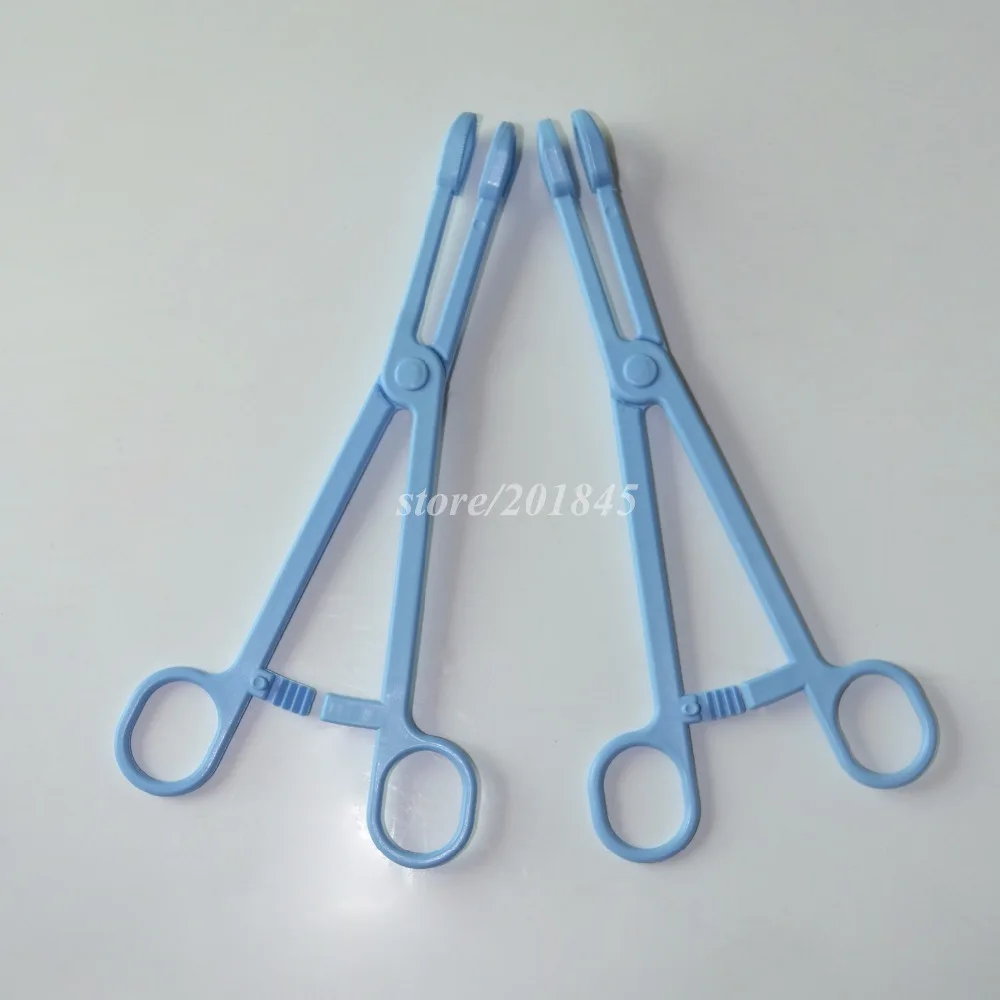 50 Pcs/Lot Medical surgical forceps head positioning puncture forceps hemostatic clamp tool plastic essential medical stuff