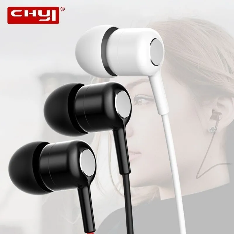 CHYI Earphones Music Earbuds Stereo Gaming Earphone For iPhone 5s iPhone 6 Computer