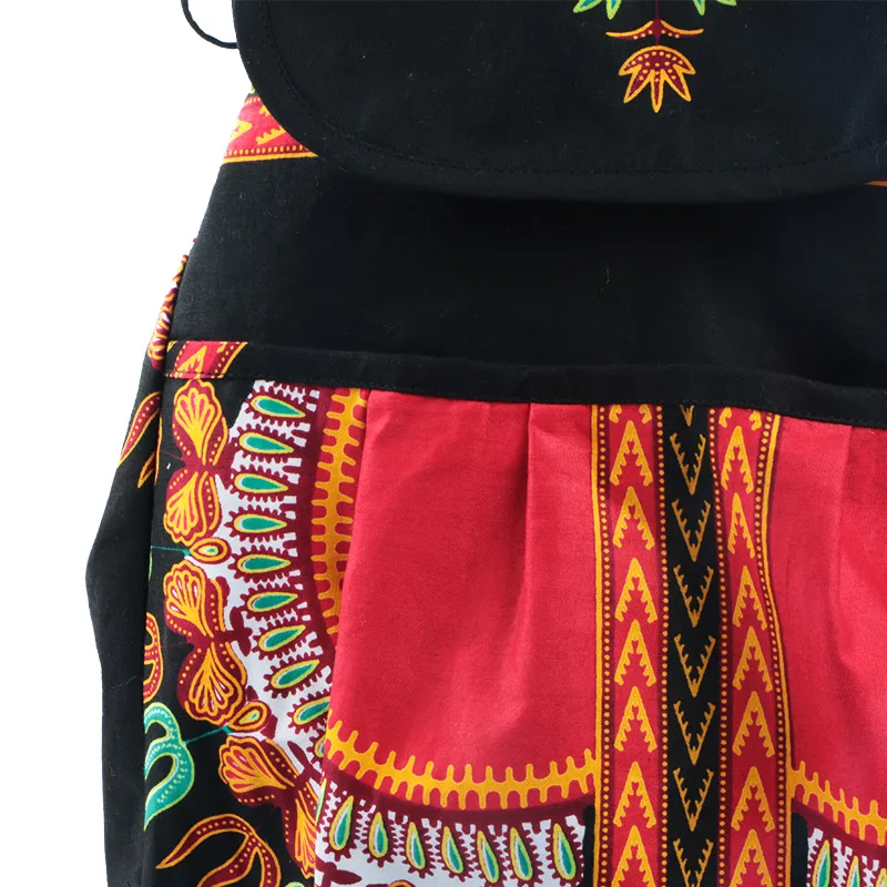 2020 African New Fashion Hot Women Handmade Bag Canvas National Trend Embroidery Ethnic Backpack Travel Bags Schoolbags WYB31