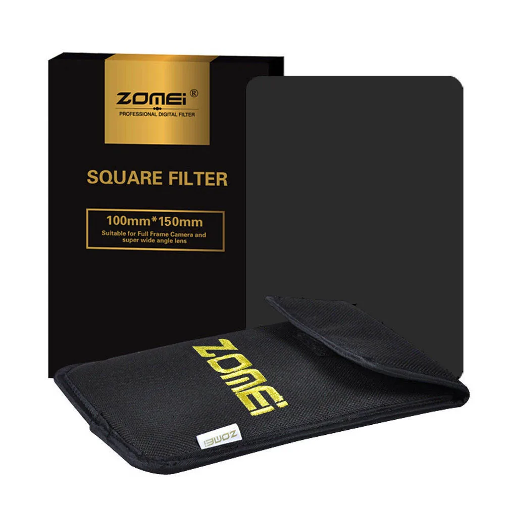 Zomei 82mm pierścień pośredniczący + wielofunkcyjny uchwyt filtra + 150*100mm pełna neutralnej gęstości ND2/4/ 8 kwadratowych zestaw filtrów dla Cokin Z