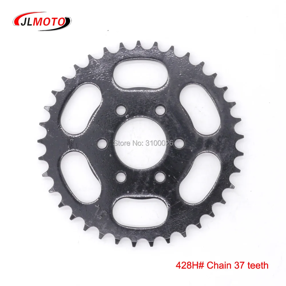 ATV 37T Sprocket Fit for China 150CC 200CC 250CC 428H# Chain Drive China UTV Go Kart Buggy Quad Bike Scooter Motorcycle Parts