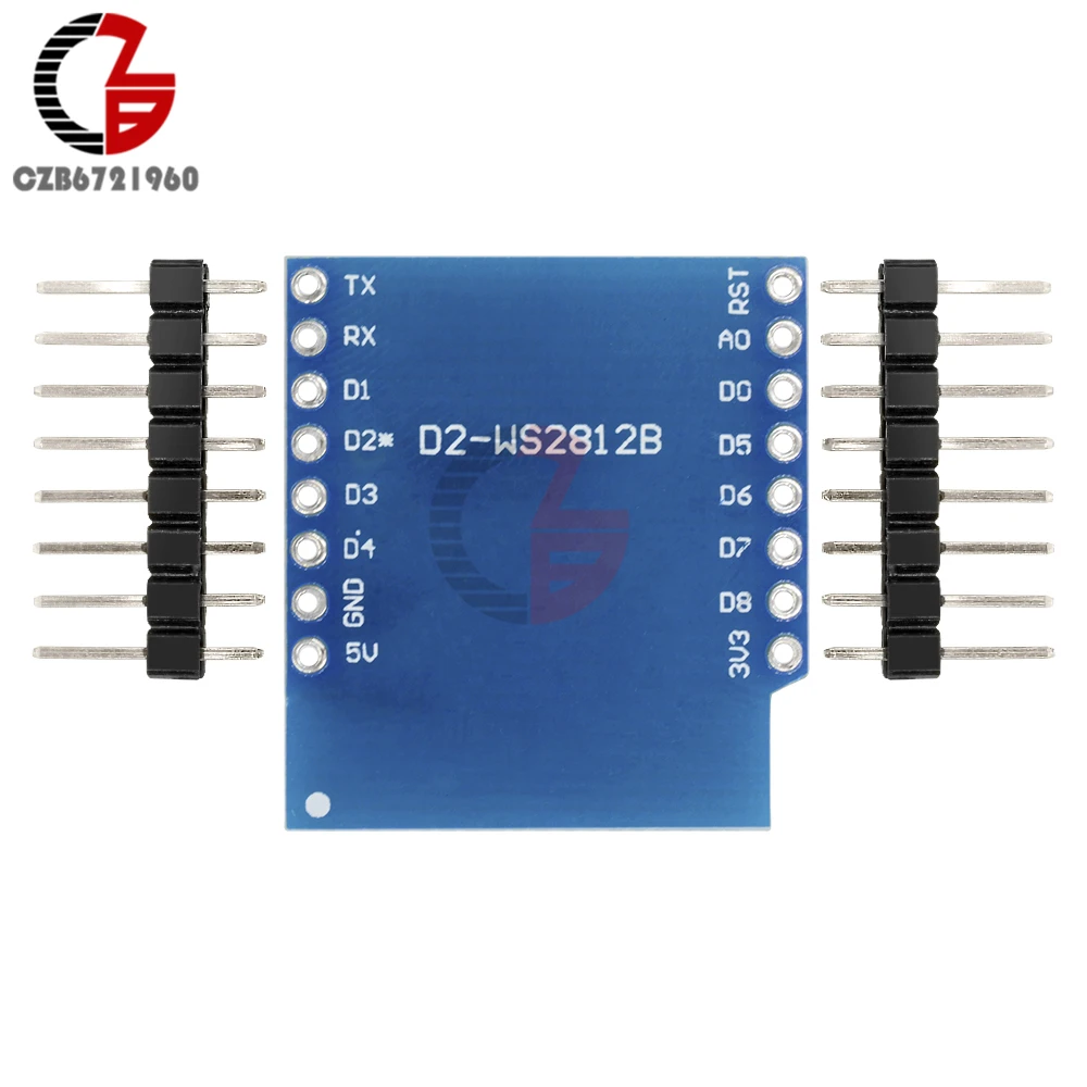 WEMOS D1 MINI WS2812B Voll Farbe RGB LED Schild ESP8266 Board Für Arduino