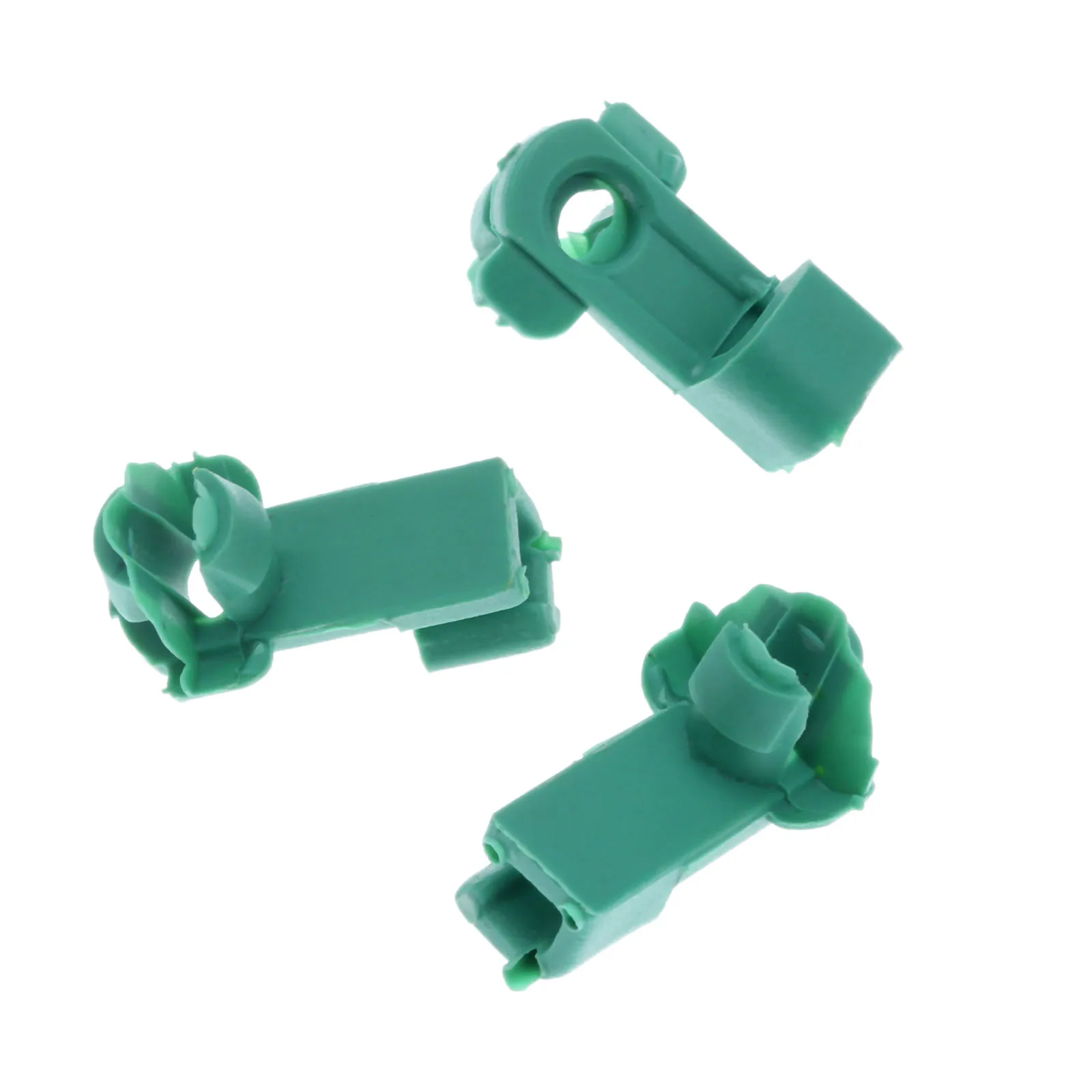 Yetaha 50Pcs Car Door Lock Rod Clip Series Retainer Rivet Green Plastic Auto Fastener Universal For Honda 72116-SV4-003