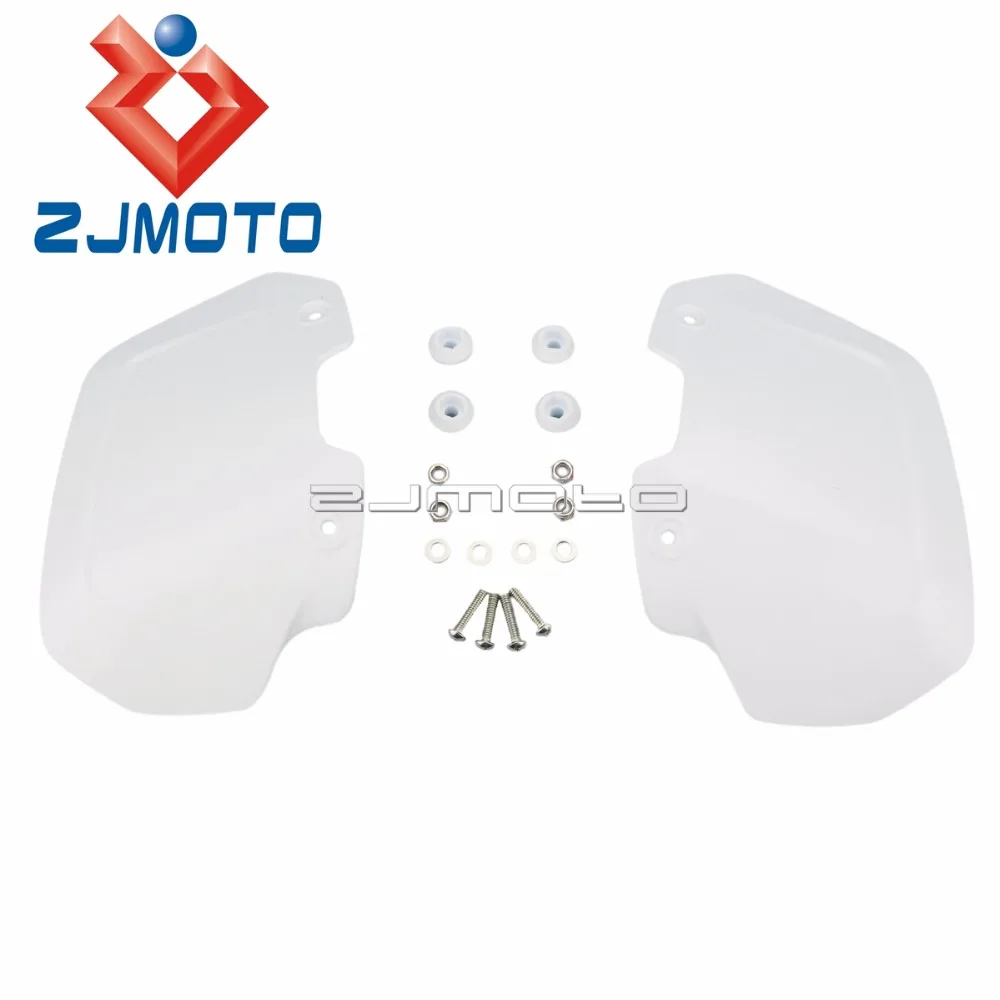 7 Colors Universal Motorcycle Hand Guards Plastic Cover Extension Kit Windshield Motorbike Handguards Windshield Rising Heighten