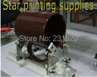 Manual Cylinderical Screen Printer Large Model for Pen, Mug , Bottle Printing + Mug Clamp Fixture