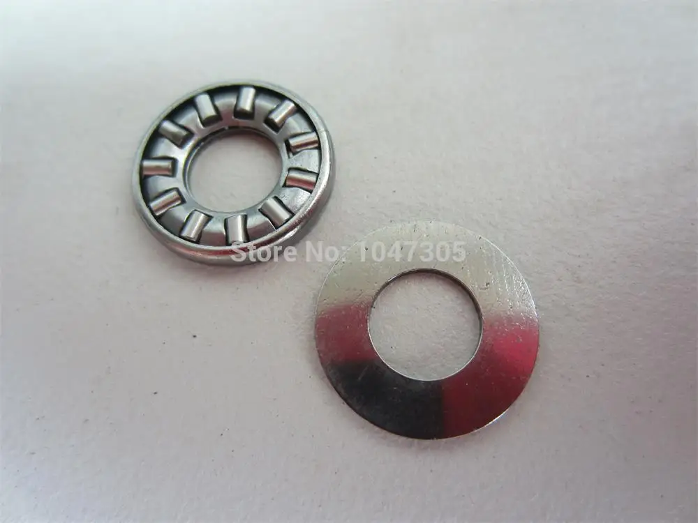 Thrust needle roller bearing with  washer AX1528+CP1528 Size is 15*28* ( 2.8+0.8 ) mm