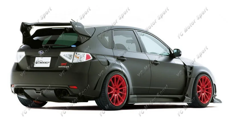 

Car Accessories Carbon Fiber VS Ver.1 Style Rear Spoiler without Break Light Fit For 2008-2014 Impreza GRB WRX STI Trunk Wing