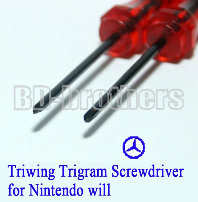 Imagem -03 - Chave de Fenda Triangular 2.5 mm Estilo Triângulo Chave de Fenda Phillips para Wii Nds Ndsl Gba sp Ferramenta de Jogo Configuração 500