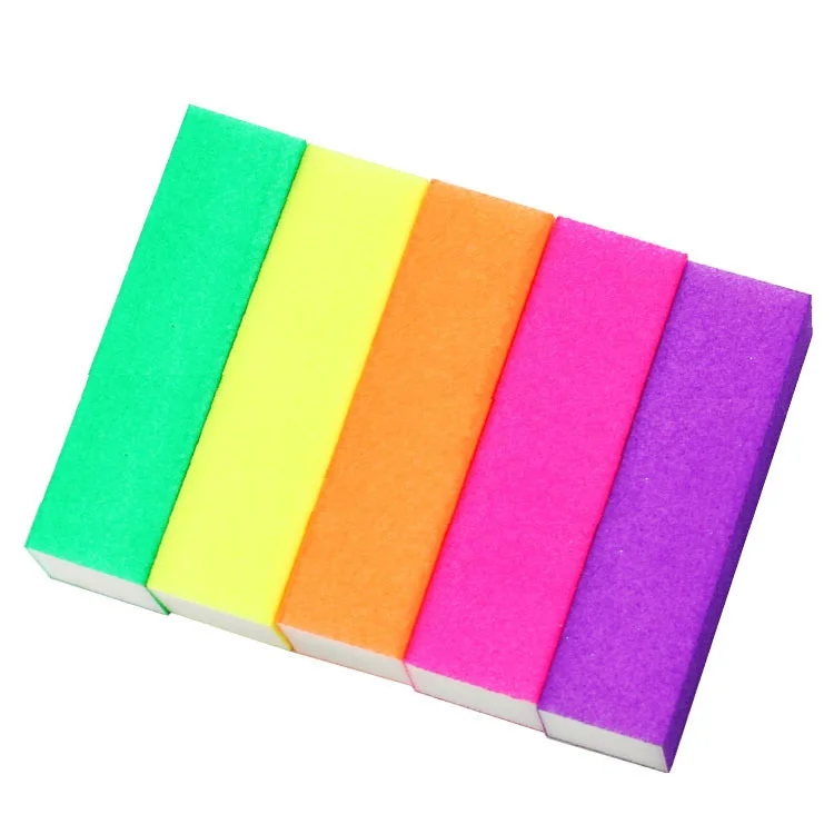 

Wholesale Professional Nail Art Buffer Block Buffing Sanding File Acrylic Pedicure Fluorescent Buffer Block Manicure 2000pcs/lot