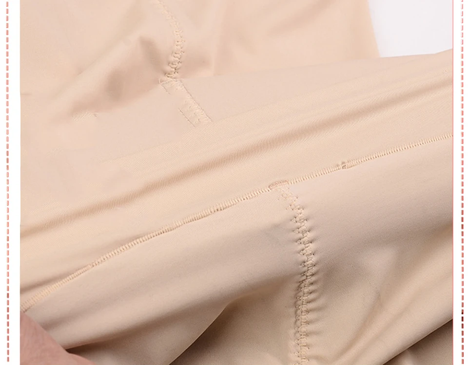 Figurformende Unterwäsche für Damen aus Spandex mit langen Ärmeln, Unterbrust-Shapewear in Übergrößen, schlankmachende Unterwäsche – Detail 6
