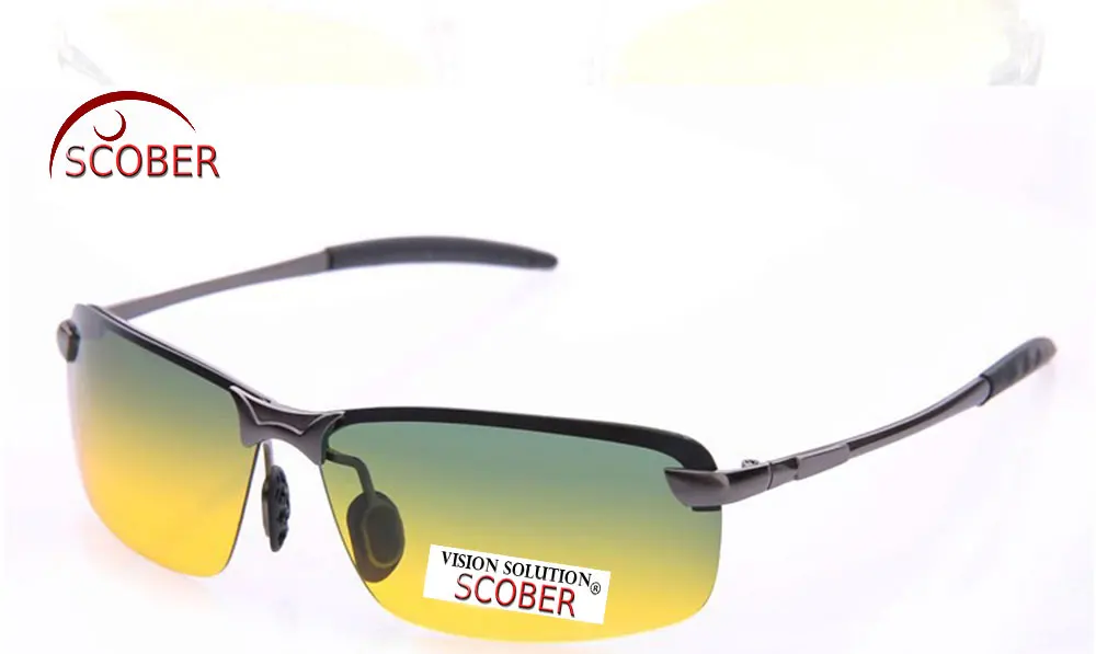 2019 محدودة Oculos Masculino = Scober المغنيسيوم عالية الجودة ليلا ونهارا الرجال نظارات شمسية مستقطبة Uv400 نظارات شمسية القيادة