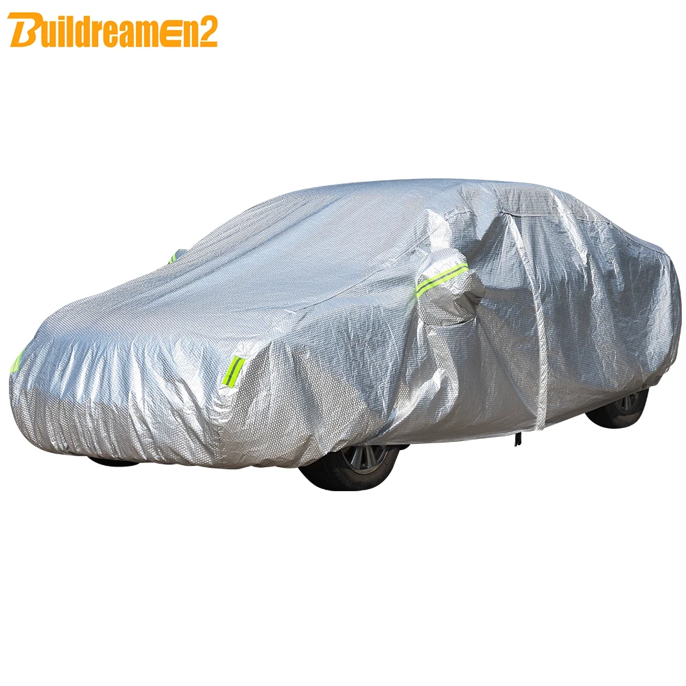 Buildremen2 Waterproof Car Cover Sun Snow Rain Hail Prevent Cover For Daihatsu Esse Move Terios Sonica Materia Sirion Boon Tanto