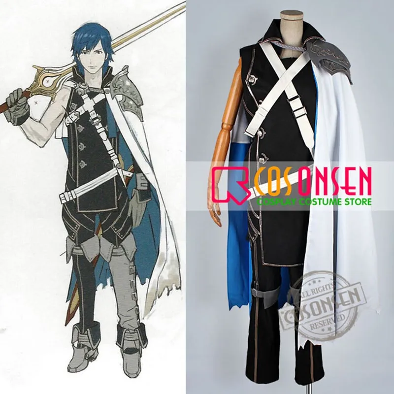 COSPLAYONSEN Fire Emblem Awakening Chrom Cosplay Costume Full Set All Size Custom Made