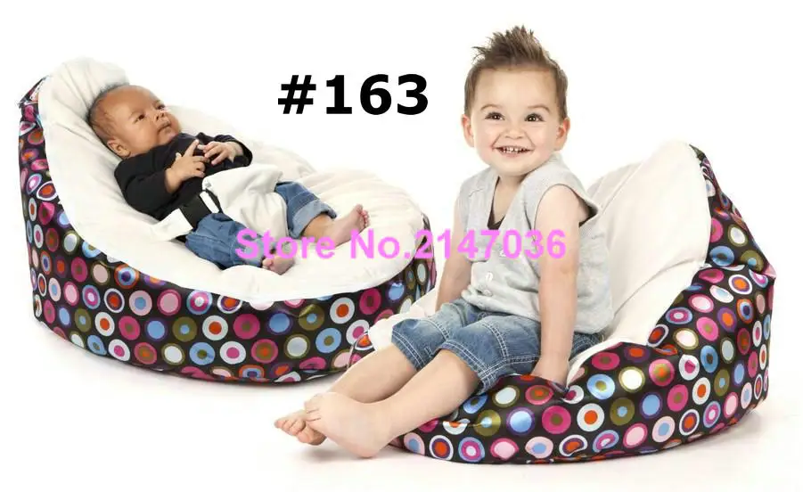 Cream bubbles Original waterproof baby bean bag chair with harness/kids bean bag/baby bean bag