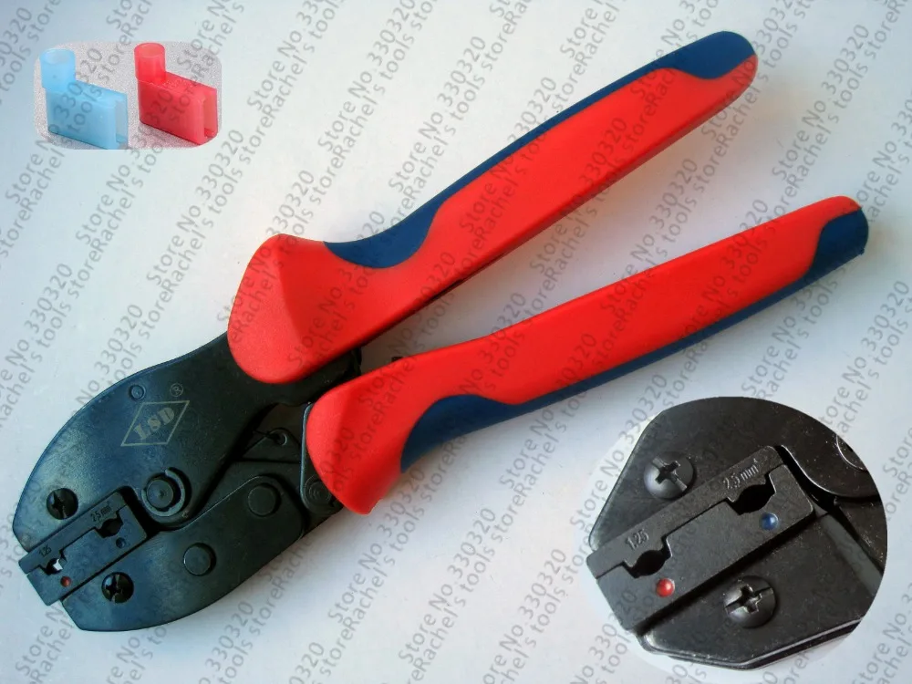 Hand crimping tools for flag female insulated connector LY-07FL