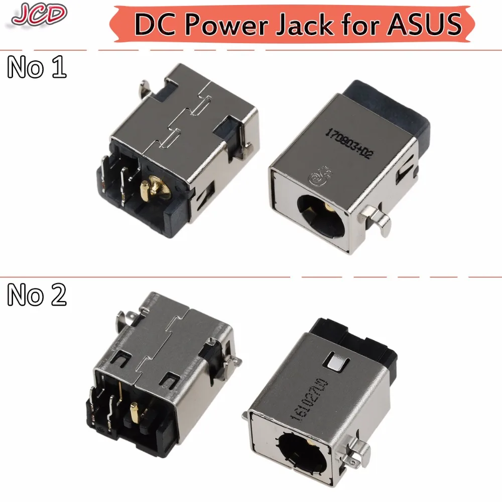JCD Laptop dc power jack do ASUS G53 G53J G53SX G53SW G55 VX7 G46 G46V 2.5mm DC jack do ASUS X75VB X75VC X75VC X75VD X75 X75A