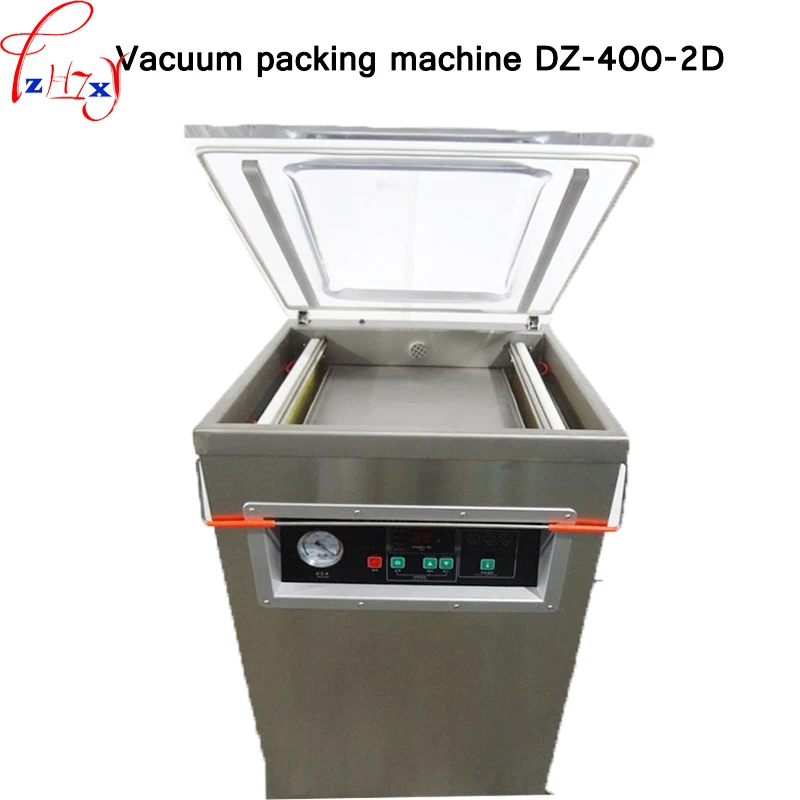 

Automatic Desktop Vacuum sealer DZ-400-2D food vacuum packaging machine vacuum packager wet and dry dual-use vacuum machine 220V