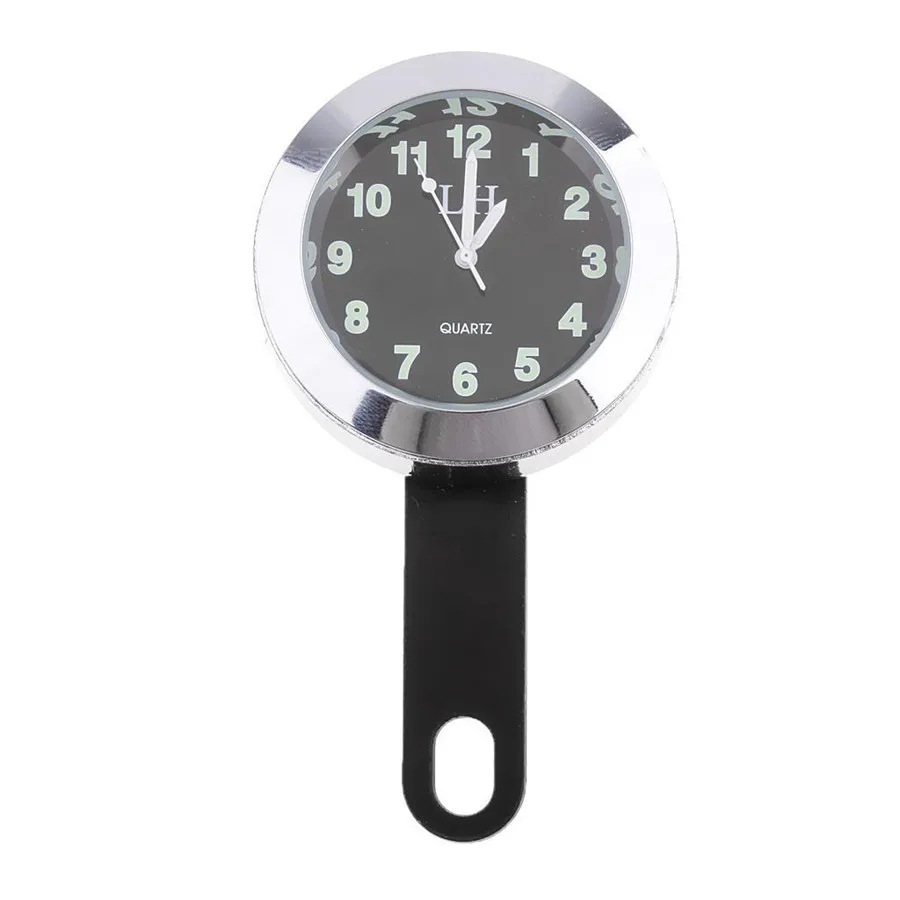 Universal Bike Bicycle Racing Clock Watch Waterproof Motorcycle Handlebar 6mm Mounting Aperture