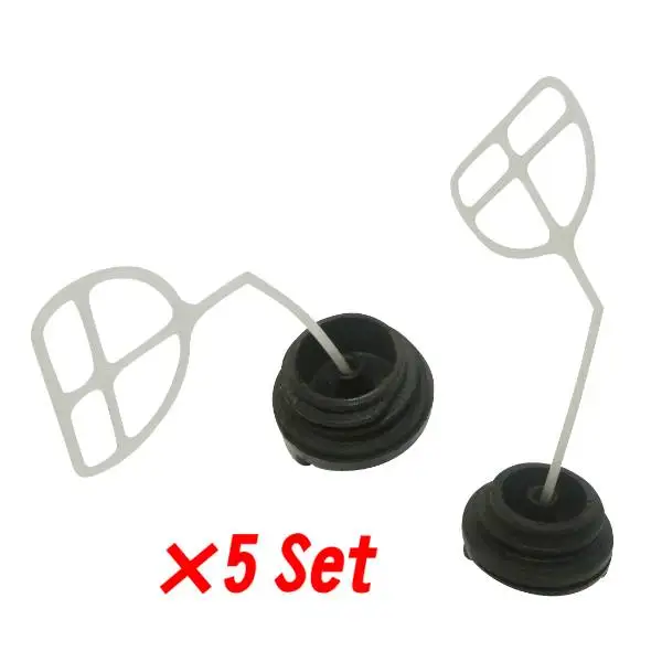 Tappo di riempimento benzina carburante tappo olio 5 Set per motosega benzina 5200 5800 4500 45cc