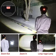 Sensor LED Headlamp 5 T6 Waterproof Rechargeable #6