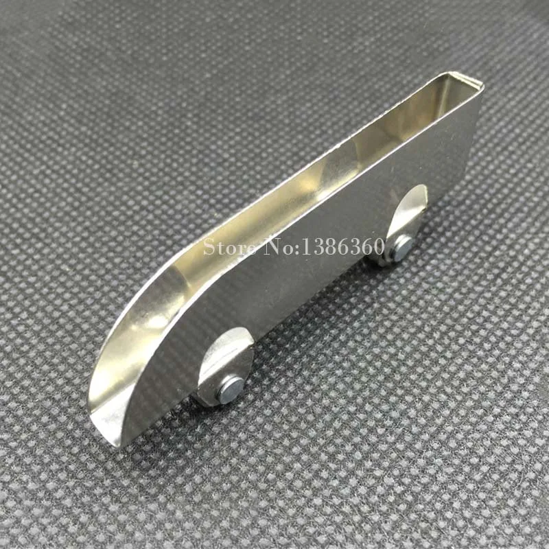 Free Shipping 10 Pieces Showcase Glass Sliding Door Wheel Roller Clamp Cabinet Pulley / Steel Wheel CP515