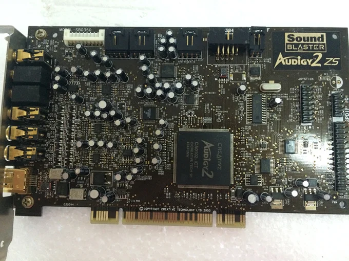 Creative innovative Audigy2 7.1 Channel Sound Card SB0350 support DTS