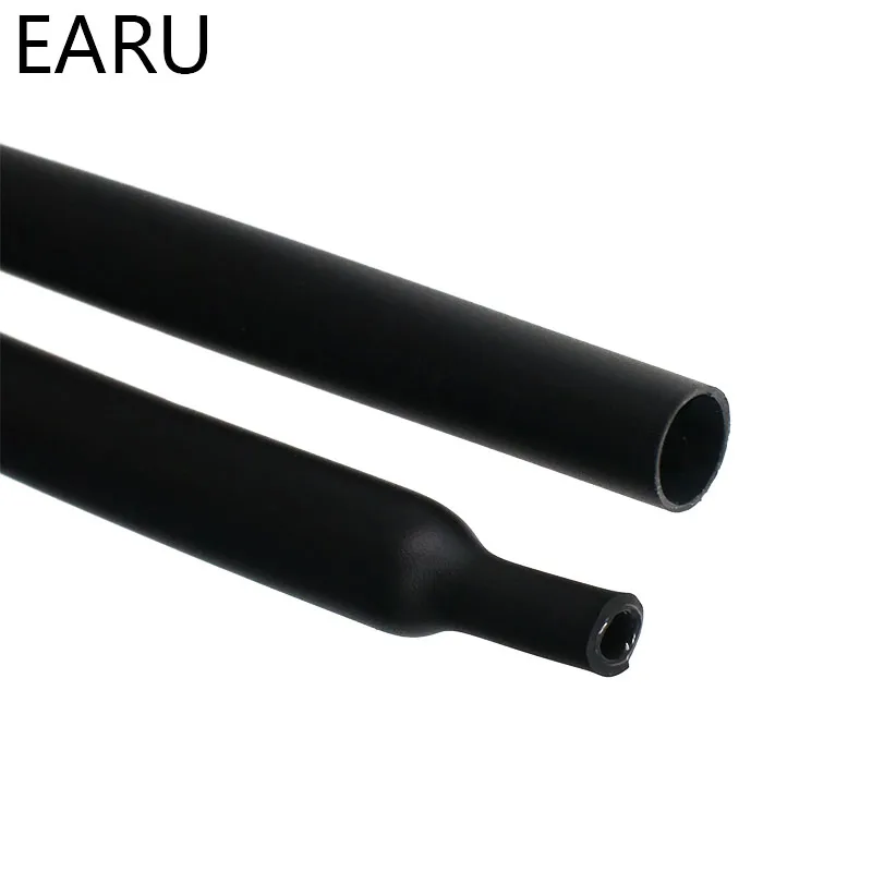 1M/lots 3:1 Heat Shrink Tube with Glue Dual Wall Tubing Diameter 1.6/2.4/3.2/4.8/6.4/7.9/9.5/12.7mm Adhesive Lined Sleeve Wrap