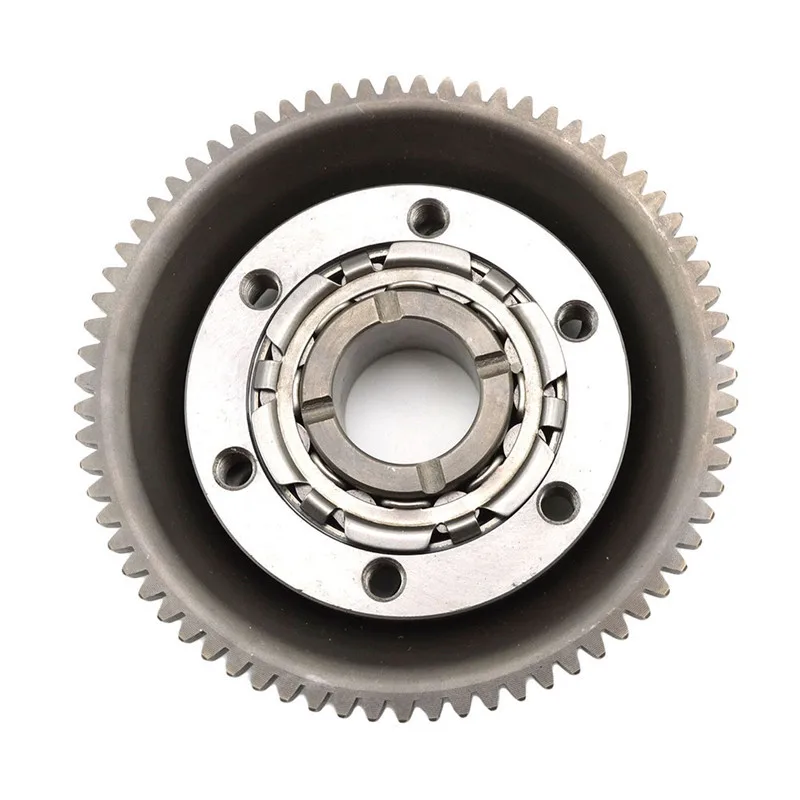 Motorcycle Engine Parts One Way Bearing Starter Clutch Gear & Flywheel & Beads For Yamaha YBR250 YBR 250 (Fit for: all models)