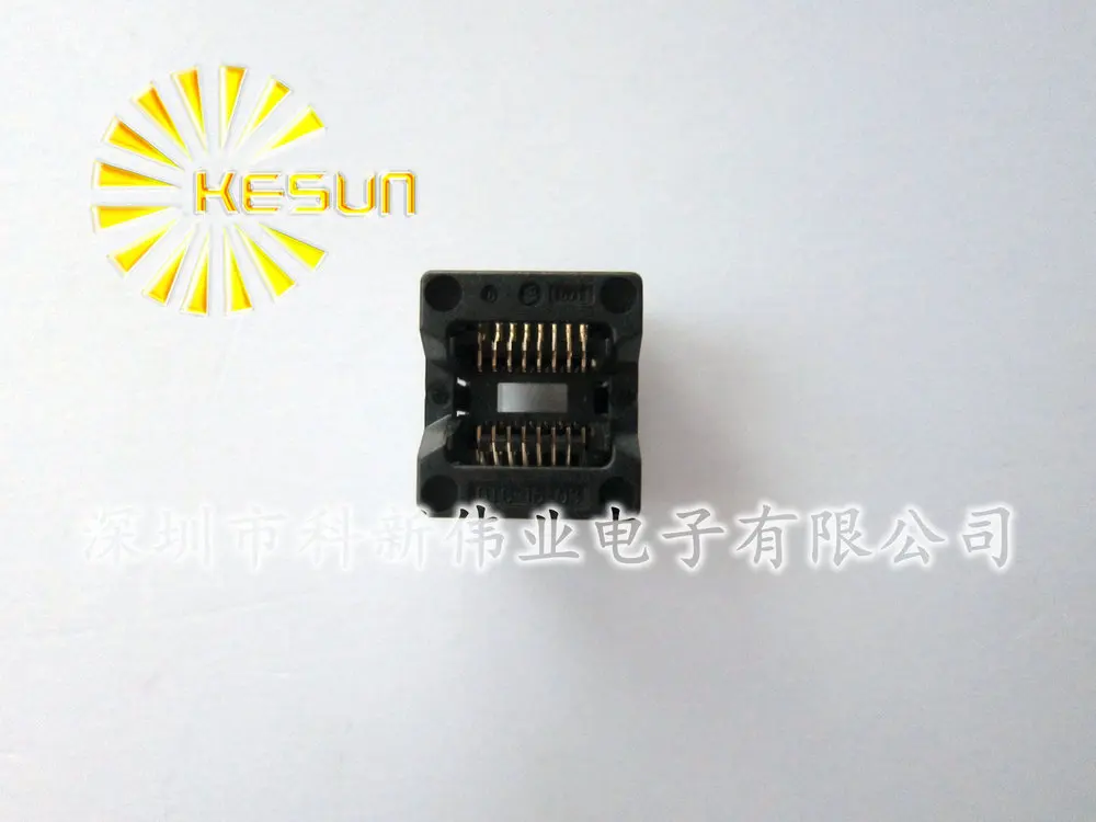 100% NEW  OTS-16-03 SOP16 SOIC16 IC Test Socket / Programmer Adapter / Burn-in Socket  (OTS-16-1.27-03)