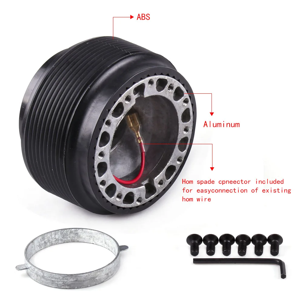 RASTP-1 Set Steering Wheel Hub Boss Adapter Kit for Volkswagen Old Santana for VW-4 RS-QR021