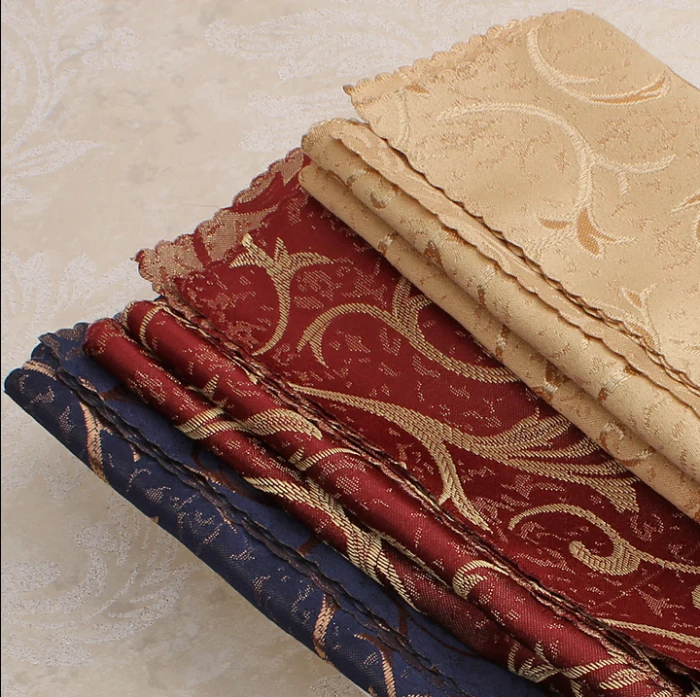 Exquisite Jacquard Napkins, Folding Flowers, Hotel, Wedding Banquet, Table Decoration Accessories, 48x48cm, 10Pcs