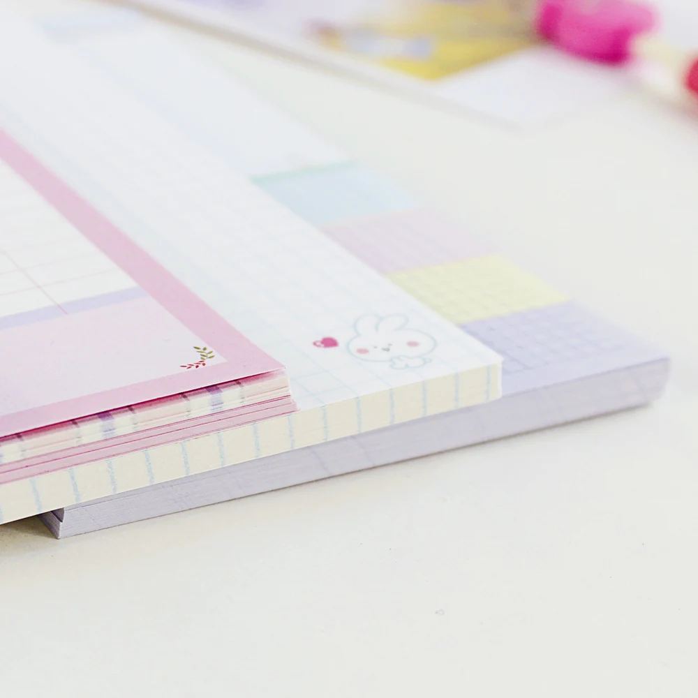 Colorful Spiral Notebook Filler Paper Refill Insert A5 personal A7 Size Journal Inner Core Planner Diary Notebook