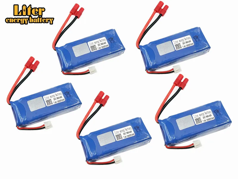 

5pcs/lot 7.4V 3000mAh Lipo Battery X8W X8G X8HC X8HW X8HG Quadrocopter 7.4 V 3000 mAh high capacity Li-po battery 2S 903480 25c