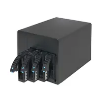 Home NAS Server Chassis 4 Bays Support Mini-ITX Black #2