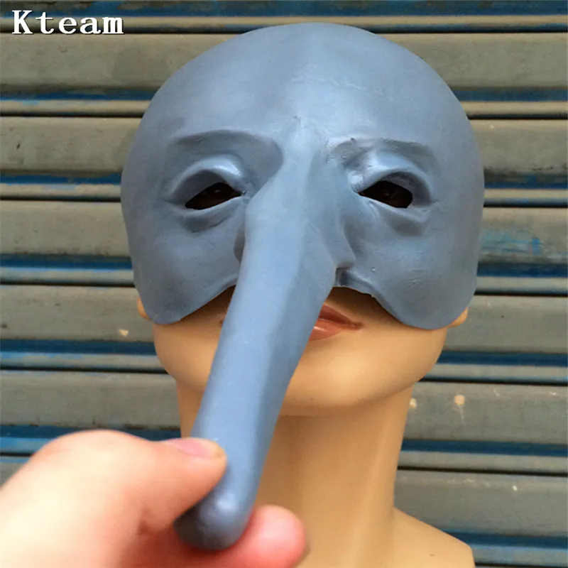 2025 New Hot Long Nose Woodpecker Mask Rubber Latex Mask Holiday Slipk Animal Maske Photo Venice Photography Props