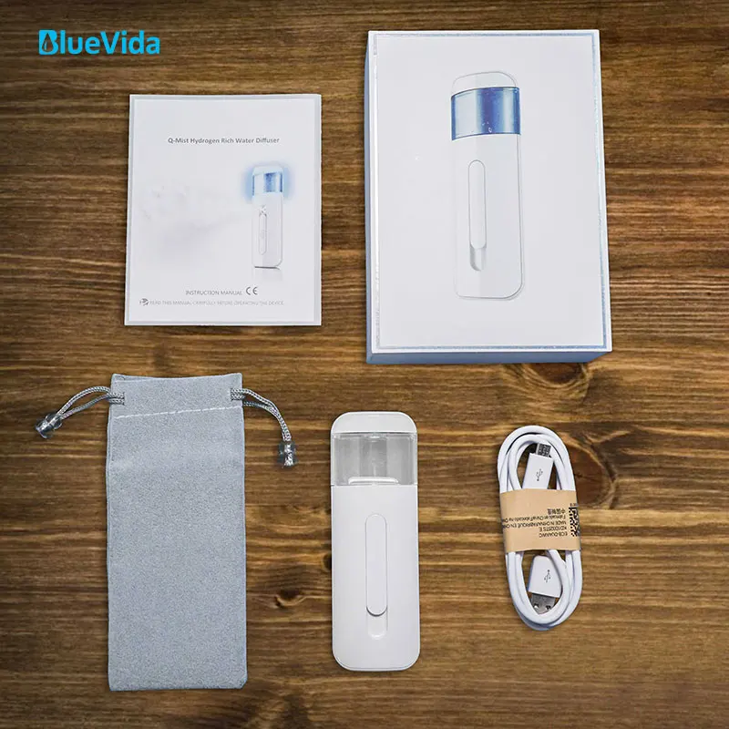 Super szybka do 800ppb woda wodorowa mgła, jedyna woda wodorowa dyfuzor wykorzystująca technologię mgły ultradźwiękowej nanoscaling