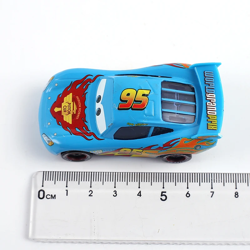Pixar Cars 3 Mater Jackson Storm Ramirez Spielzeugautos McQueen 1:55 Druckguss-Metall-Legierung Modellautos 2 Kindergeschenke – Detail 11