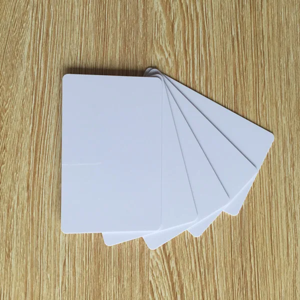 10pcs Blank white PVC inkjet id cards credit card size for Epson & Canon can print double-sided free shipping