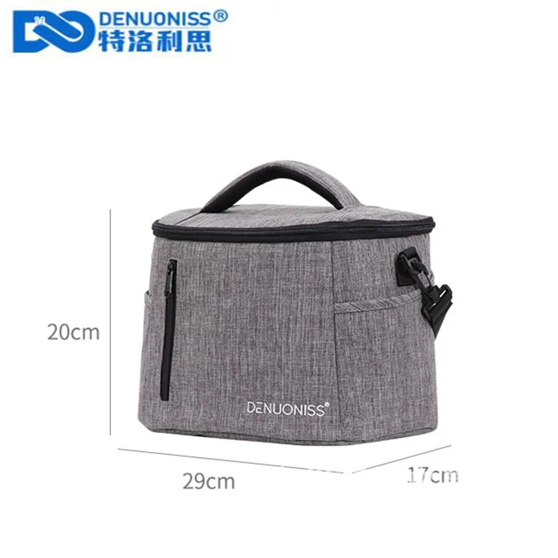 DENUONISS New 2023 Insulation Lunch Box Bag Simple Fashion Lunch Bag Aluminum Foil Ice Pack Cooler Bag Factory Direct Sales