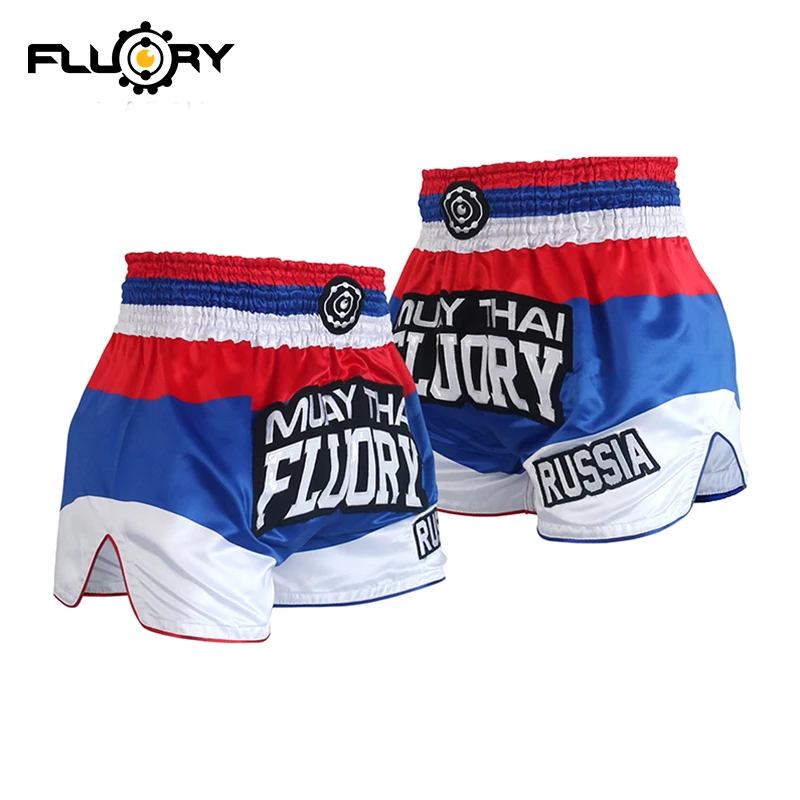 

Fluory muay thai shorts Sanda boxing MMA fight Adult children shorts 2019 new style