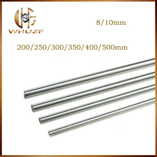 

Optical Axis 200 250 300 350 400 500 mm Smooth Rods 8mm 10mm Linear Shaft Rail 3D Printers Parts Chrome Plated Guide Slide