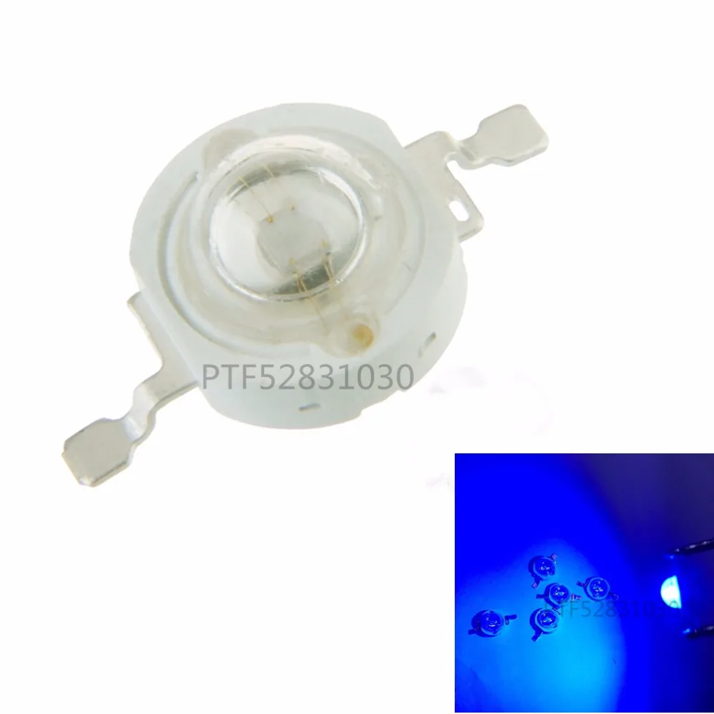 

1W/3W Chip Royal Blue 445nm~450nm LED bead diodes plant grow light lamp parts